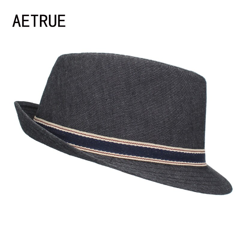 AETRUE New Men Fedoras Hat     ..